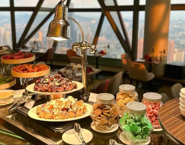 Hi-Tea Buffet at ORBIT Revolving Dining in KL Tower