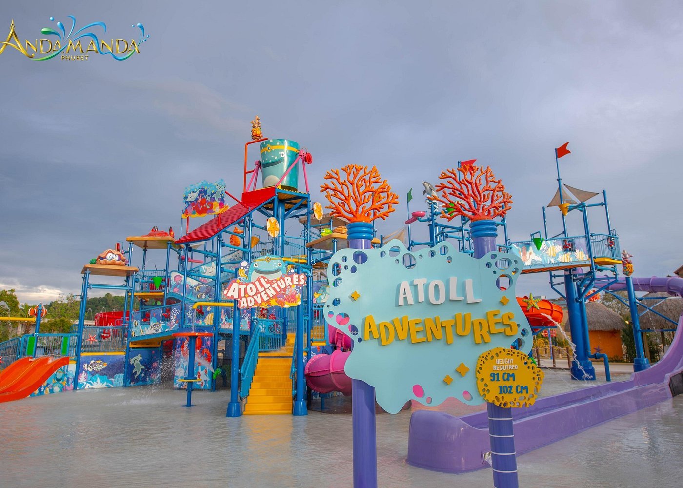 Andamanda Phuket Water Park Tickets with Shared Transfers