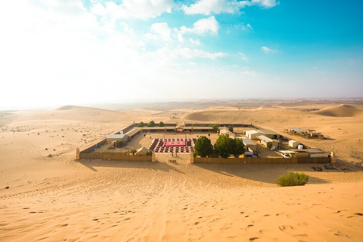 Half-Day Desert Safari in Abu Dhabi with Entertainment & BBQ Dinner