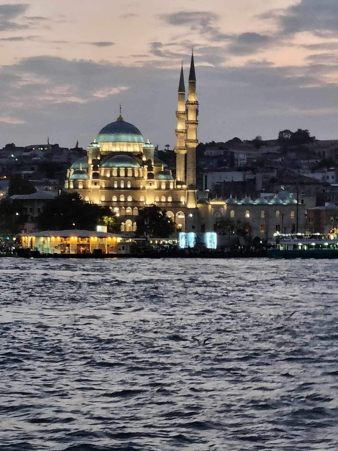 Bosphorus & Golden Horn Sunset Yacht Cruise with English-Speaking Guide