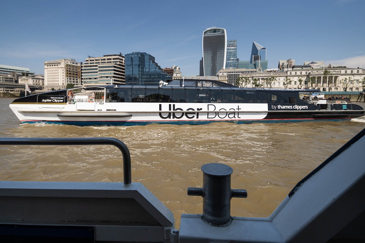 Thames River Uber Boat Trip