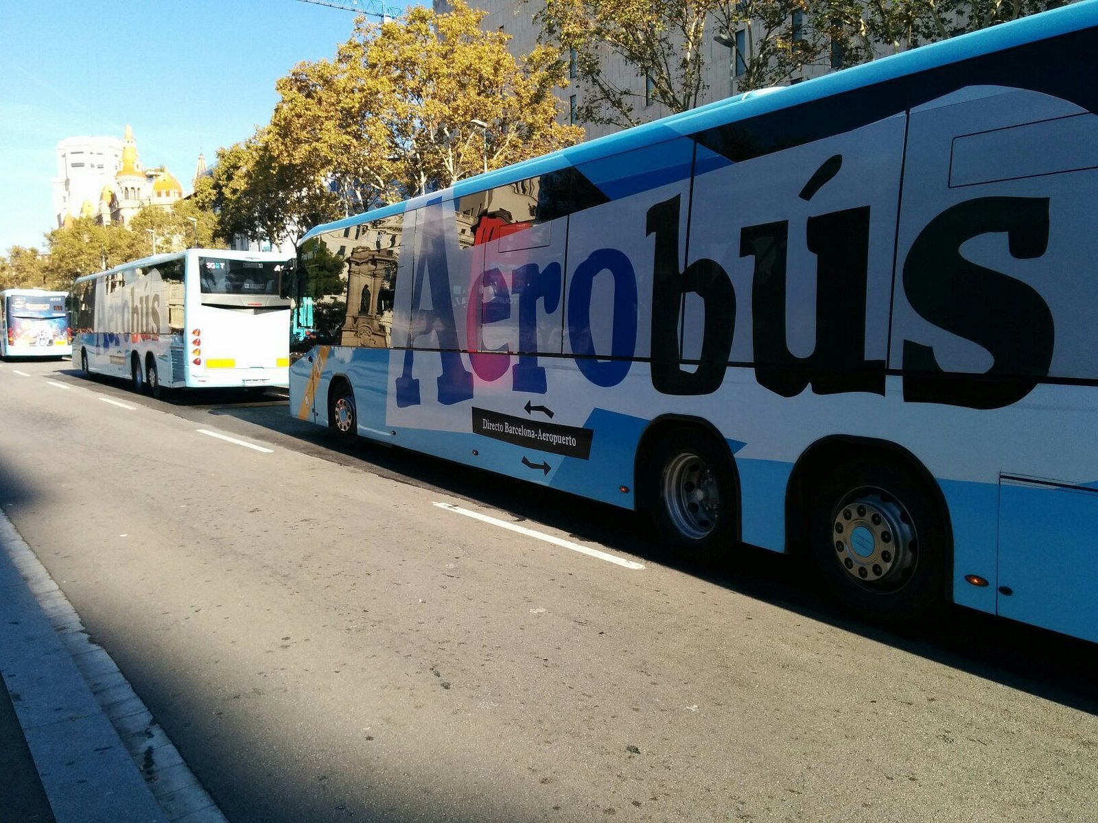Aerobus Tickets: Barcelona Airport to/from Plaça Catalunya