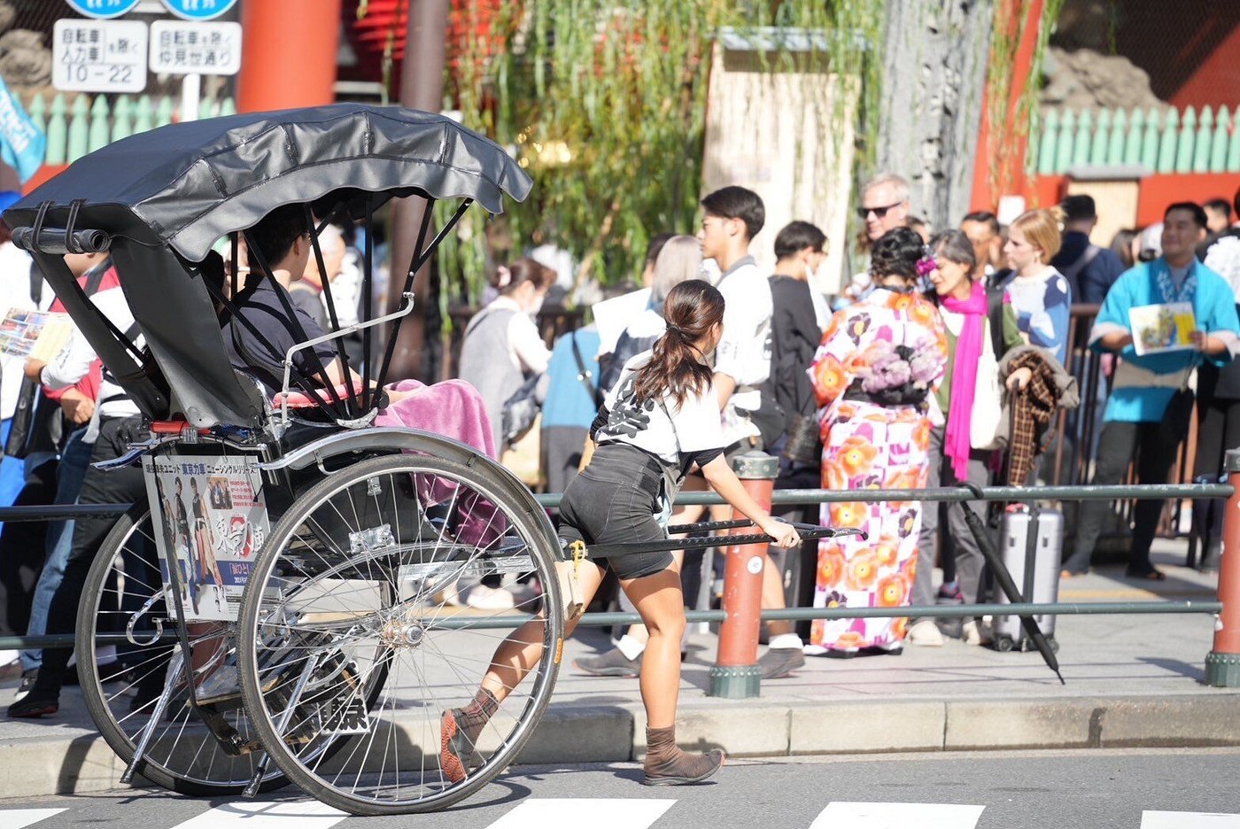 Rickshaw Experience in Asakusa Tokyo