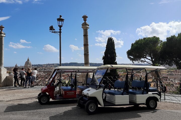 Golf Cart Tour of Villa Borghese