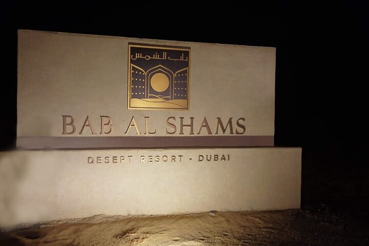 Desert Safari With Bab Al Shams Camp