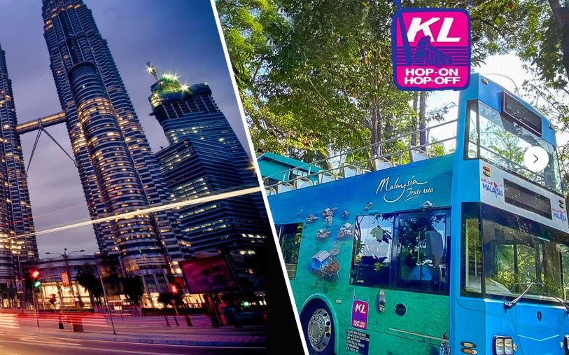 Combo (Save 5%): Petronas Twin Towers Tickets + Kuala Lumpur Hop-On Hop-Off Bus Tour Non-Malaysian Citizen