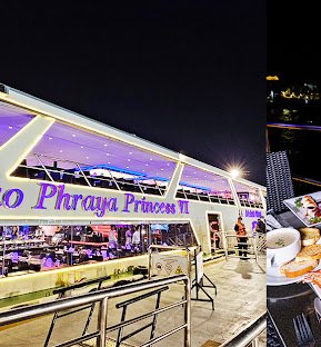 Chao Phraya Princess Cruise with Buffet Dinner & Live Music