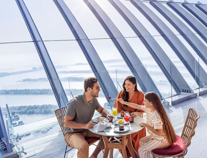 View At The Palm Observatory + Madame Tussauds Skip the line Entry Tickets