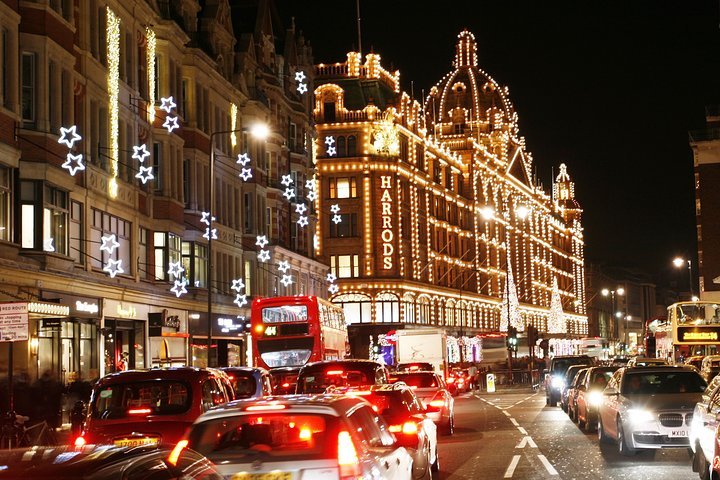 Golden Tours: London Christmas Lights Night Bus Tour